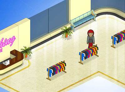 Una mujer con  hiyab  en Muxlim Pal, el mundo virtual para musulmanes.