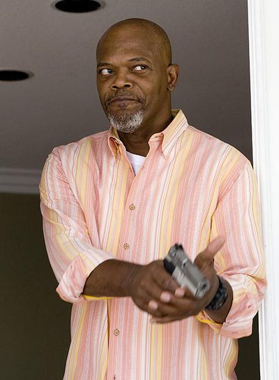 Samuel L. Jackson, en  Protegidos por su enemigo. 