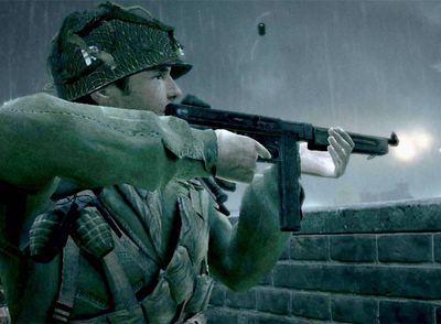 Fotograma de  Call of Duty, World at war,  uno de los títulos preferidos.