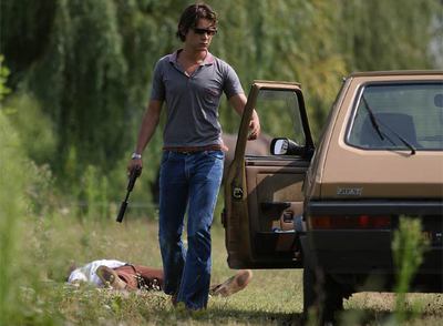 Claudio Santamaria, que encarna al Dandy, en un fotograma de  Romanzo criminale. 