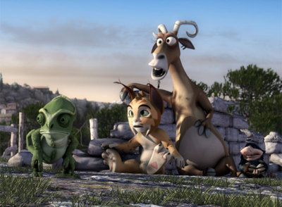 El grupo de animales de  El lince perdido. 