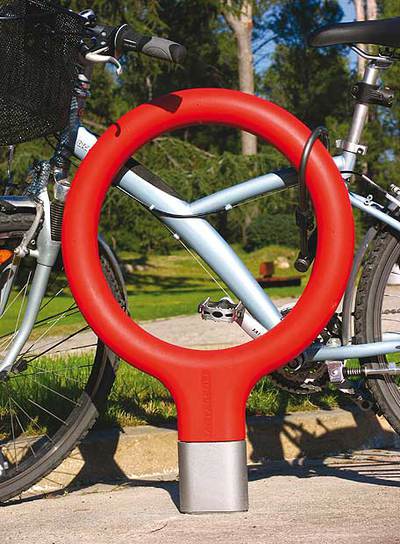 Aparcabicicletas Key, de Lagranja (Santa&Cole).