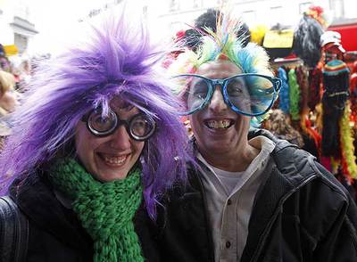 Unas fiestas de risa