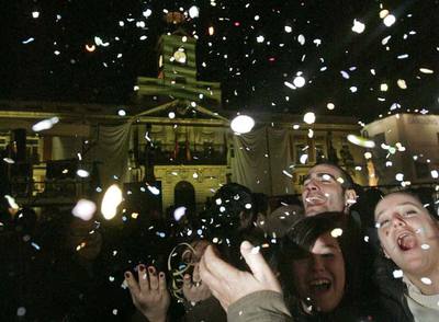 A las doce de la noche...