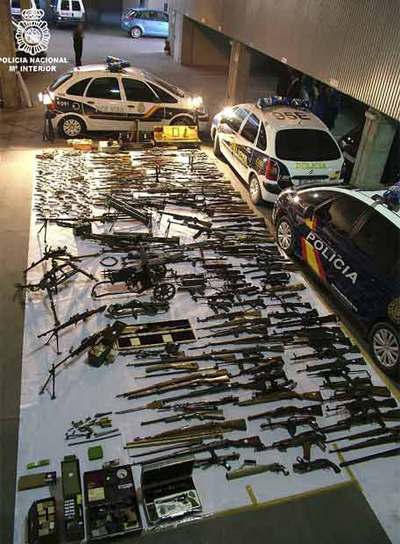 Un ilegal arsenal de guerra