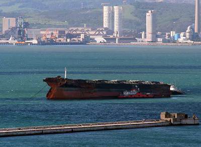 La bahía negra de Algeciras