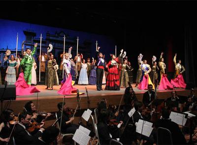 Imagen del espectáculo  Antología de la zarzuela,  que se representó el pasado año en el Teatro de Madrid.