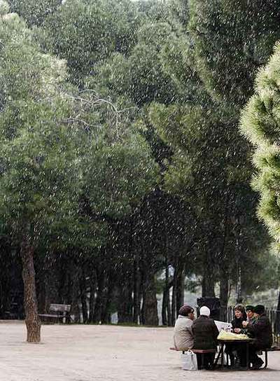 La nevada fugaz de la tarde de Reyes