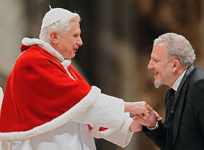 El saludo del Papa a su cruzado antilaicista
