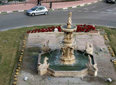 En la imagen, la fuente por la que la empresa quiere cobrar 183.000 euros, cuando la tasación es de sólo 55.000.