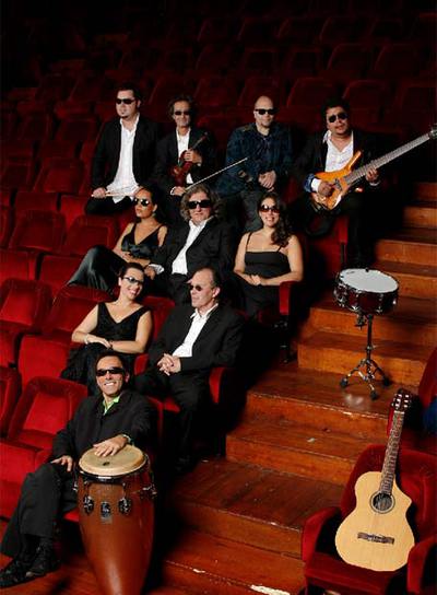 La nueva formación de Madredeus, en el teatro Ibérico de Lisboa.