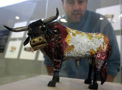 Una de las obras de la muestra  Animalata , que puede verse en Almería.