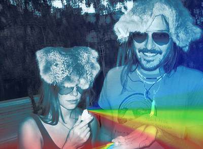 El dúo de  folk  psicodélico Brightblack Morning Light.