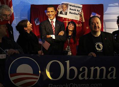 Obama (de cera) se instala en el Despacho Oval