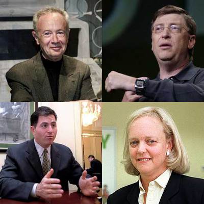 Varios máximos ejecutivos y fundadores de otras tecnológicas como Andrew Grove (Intel), Bill Gates (Microsoft), Michael Dell (Dell) o Meg Whitman (eBay) también han dejado sus empresas.