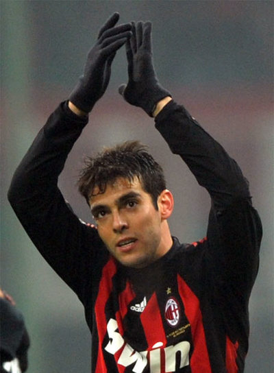 Kaká, en el partido Milan-Fiorentina del pasado sábado.