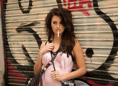 Penélope Cruz, en un fotograma de  Vicky Cristina Barcelona,  película con la que logró el Oscar como mejor actriz de reparto