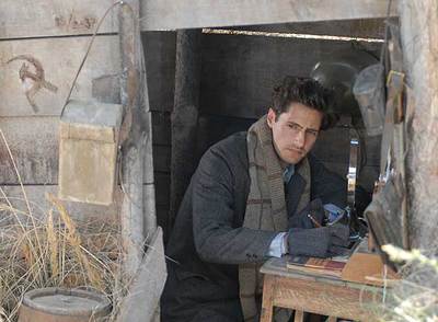 Juan Diego Botto, encarnando a Justo en  La mujer del anarquista. 