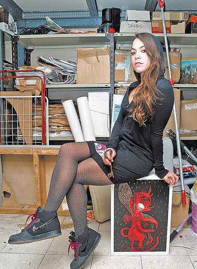 Fefe Talavera. 29 años. Creadora de monstruos urbanos.