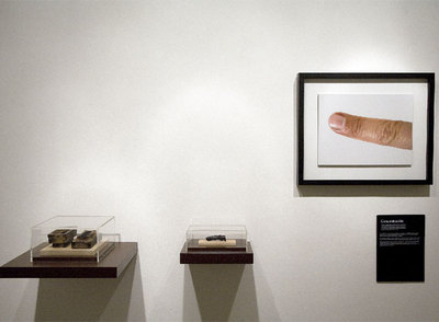 Obra titulada  Concentración  perteneciente a la serie Calculum, del artista mexicano Erick Beltrán, que se expone en Barcelona.