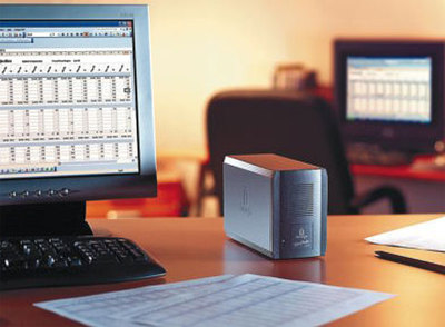 Disco duro de Iomega.