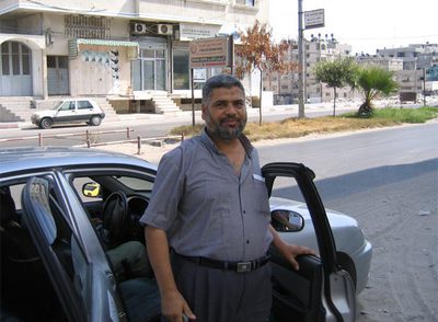 El dirigente de Hamás Jalil Nofal, en la ciudad de Gaza en 2005.