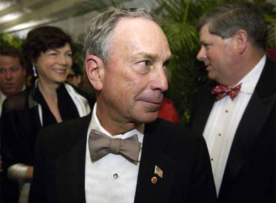 El alcalde de Nueva York, Michael Bloomberg.