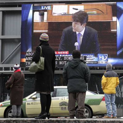 El gobernador de Illinois, destituido por corrupción