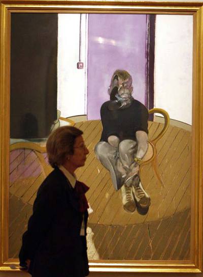  Autorretrato con reloj , obra pintada en 1973.