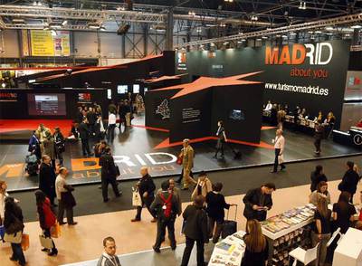 'Stand' de  Madrid en la edición de Fitur que hoy cierra sus puertas al público.