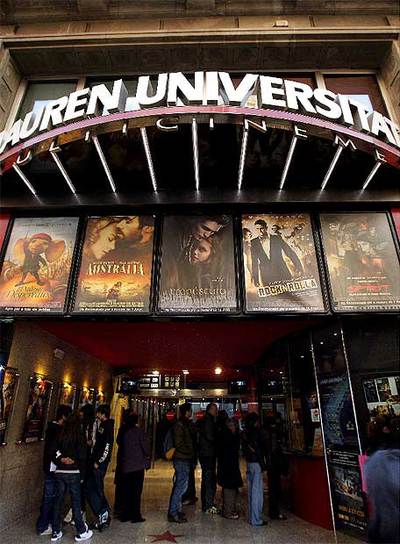 Una de las salas de cine Lauren.