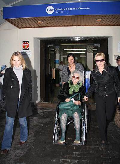 Recaída de la duquesa de Alba