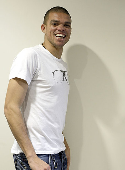 Pepe, en un momento de la entrevista.