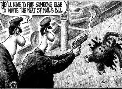 ¿Quién es el mono de la viñeta?