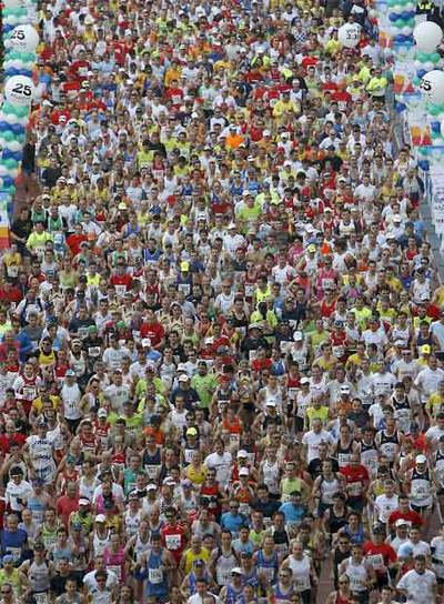 Lleno en el Maratón de Sevilla