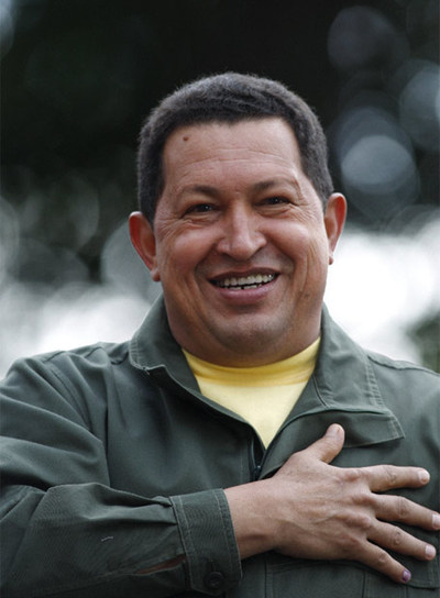 Hugo Chávez.