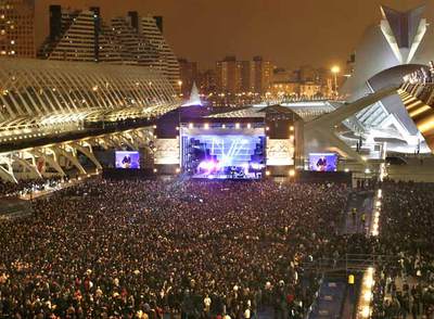 Franz Ferdinand calienta la noche de Valencia