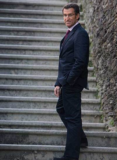El presidente del PP de Galicia, Alberto Núñez Feijóo.