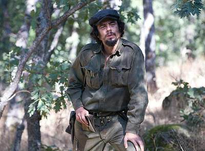 Benicio del Toro, en una imagen de  Che, guerrilla. 