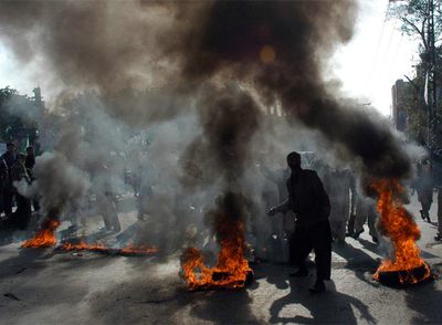 La oposición se echa a la calle en Pakistán