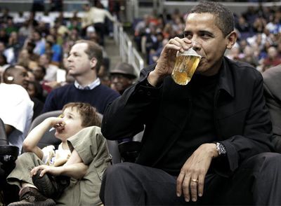 El presidente Barack Obama, en un partido de baloncesto el viernes pasado en Washington.
