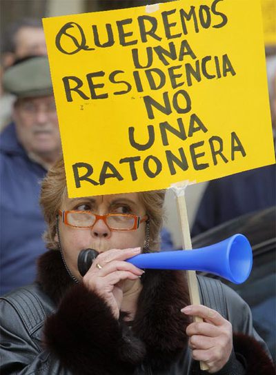 Los jubilados de Pinto, "en la lucha"