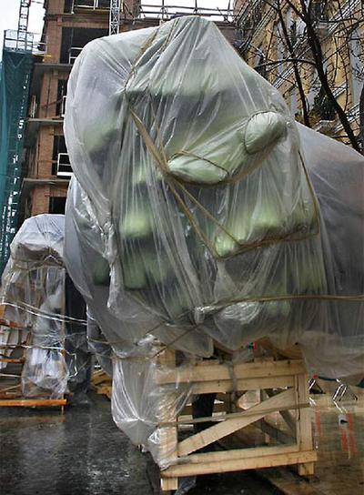 La lluvia suspende la 'mascletà'