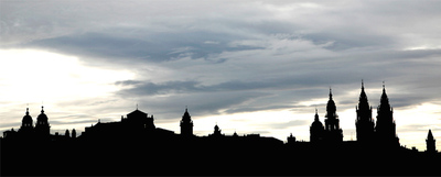 Amanecer en Santiago de Compostela, el pasado mes de noviembre.
