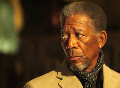 Morgan Freeman en un fotograma de la película  The code .
