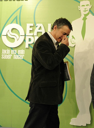 Iñigo Urkullu, tras la reunión con la delegación del PSE.