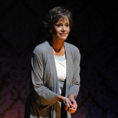 Jane Fonda, durante la representación de la  obra  33 Variations , en Broadway.