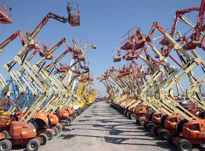 La crisis engorda la subasta de maquinaria