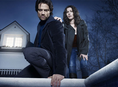 William Miller y María Cotiello, dos de los actores de  Hay alguien ahí .