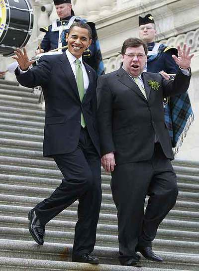 Obama apoya la paz en el Ulster